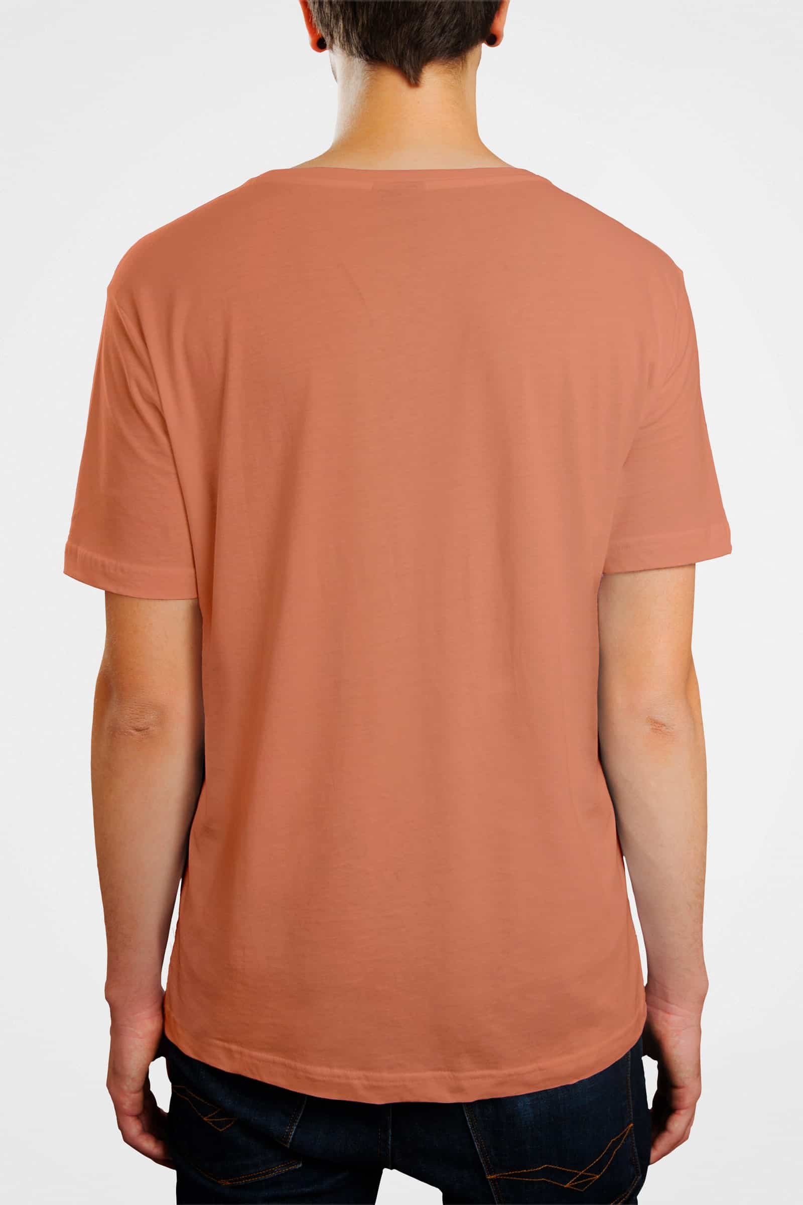 Citrus Wave Cotton Tee - Image 4