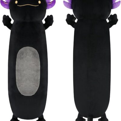 22 inch Cute Giant Axolotl Plush Soft Body Pillow, Large Axolotl Stuffed Animals Toy, Squishy Plushies Gifts for Kids Boys Girls Birthday